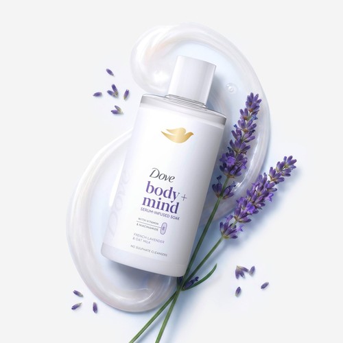 Dove Body + Mind French Lavender & Oat Milk Bath Soak