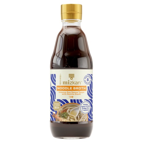 Mizkan Noodle Broth Intense Soy Sauce Tsuyu with Bonito Dashi 360ml