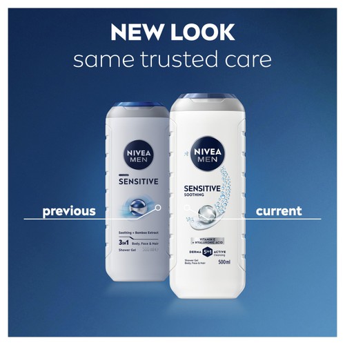 NIVEA MEN Sensitive Shower Gel