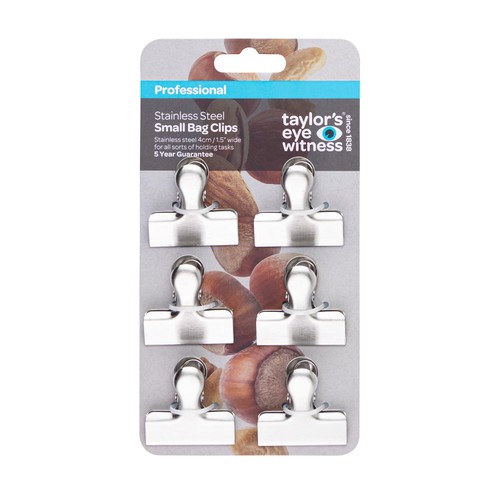 Stainless Steel Small Bag Clips