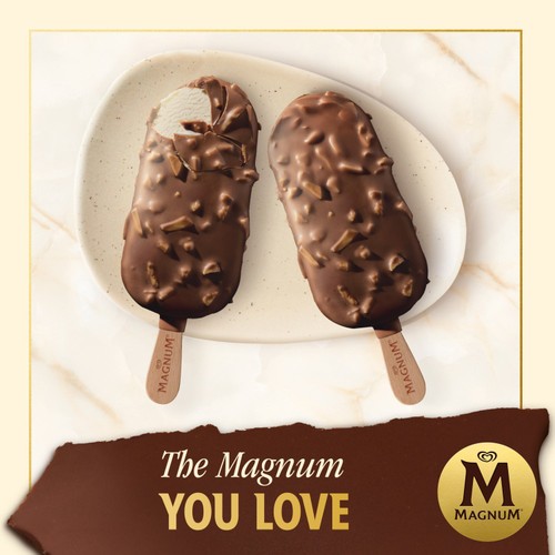Magnum Almond Ice Cream Sticks