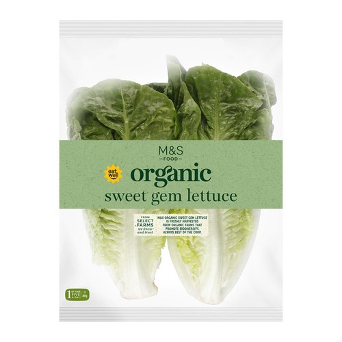 M&S Organic Sweet Gem Lettuce 