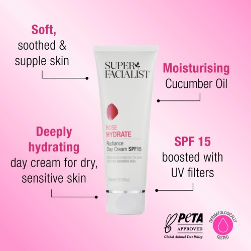Super Facialist Rose Hydrating Day Cream SPF15