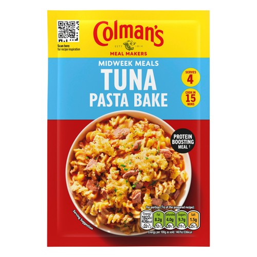 Colman's Tuna Pasta Bake Recipe Mix