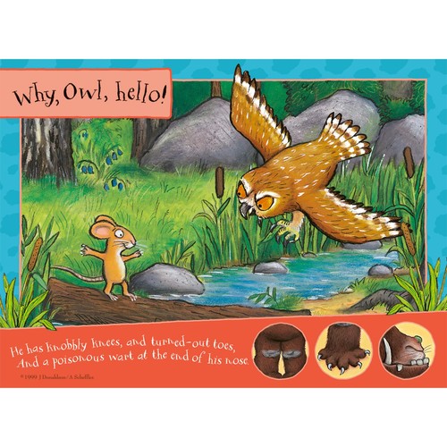 Ravensburger Gruffalo & Friends The Gruffalo 4 in a Box Jigsaw Puzzles