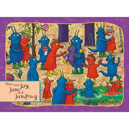 Ravensburger Gruffalo & Friends The Smeds & Smoos 4 in a Box Jigsaw Puzzles