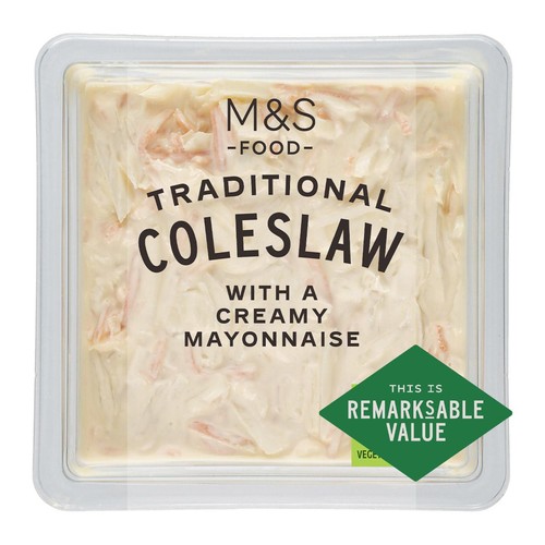 M&S Traditional Coleslaw