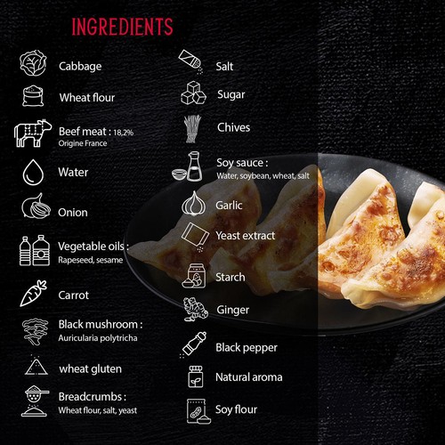 Ajinomoto beef gyoza 