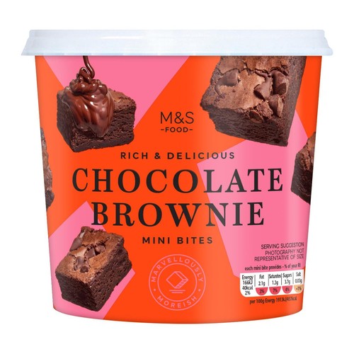 M&S Chocolate Brownie Mini Bites