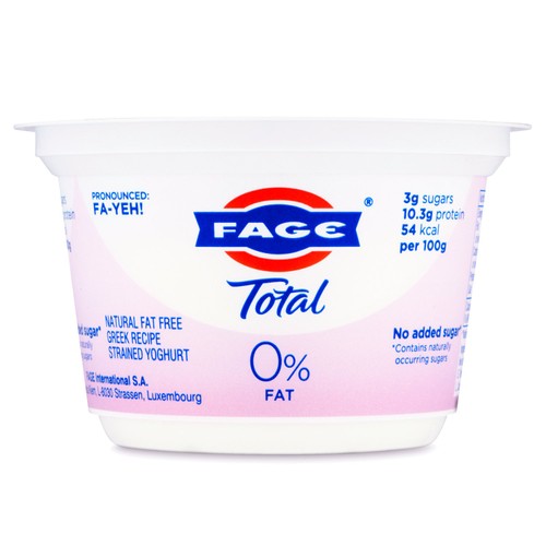 Fage Total 0% Fat Greek Recipe Strained Yoghurt 
