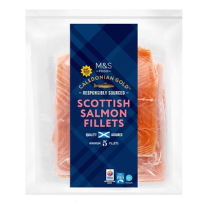 Scottish Skin On Salmon Fillets