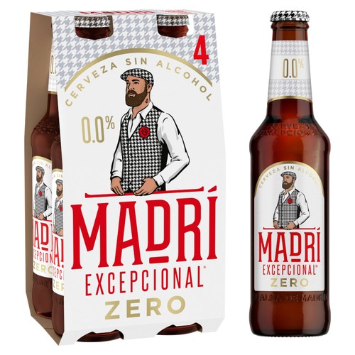 Madri Excepcional 0.0% Premium Lager Beer