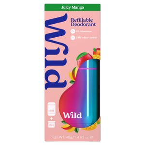 Wild Refillable Natural Deodorant - Coconut & Vanilla 40g
