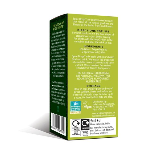 Spice Drops Concentrated Natural Mint Extract