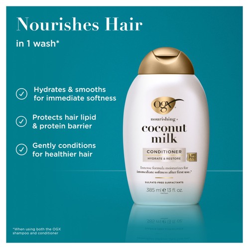 OGX Nourishing+ Coconut Milk pH Balanced Conditioner