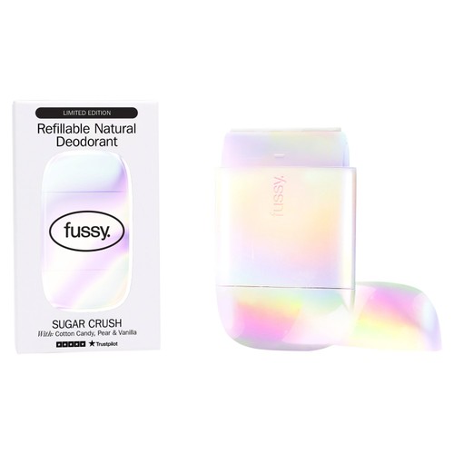 Fussy Refillable Natural Deodorant Sugar Crush
