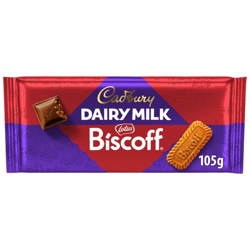 Cadbury Dairy Milk Biscoff Biscuit Chocolate Bar