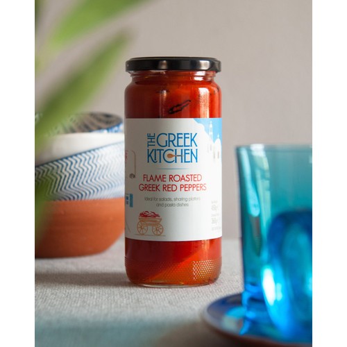The Greek Kitchen Flame Roasted Red Peppers