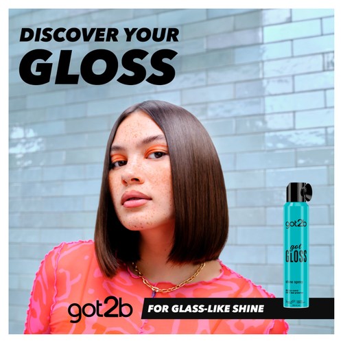 got2b gotGLOSS Hair Spray Finish for Glossy and Glass-like Hair