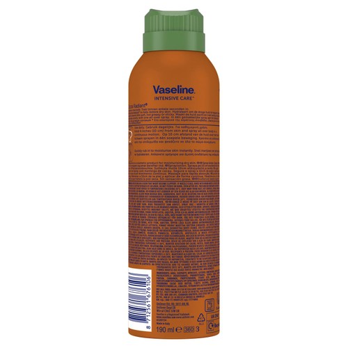 Vaseline Spray & Go Cocoa Body Moisturiser