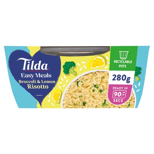Tilda Easy Meals Broccoli and Lemon Risotto