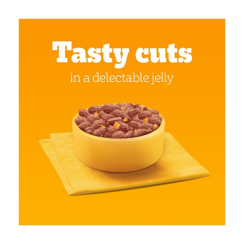 Pedigree Senior Wet Dog Food Pouches Mixed in Jelly