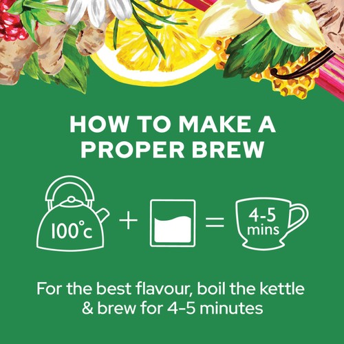 Yorkshire Tea Soothe Peppermint & Spearmint Herbal Tea Bags