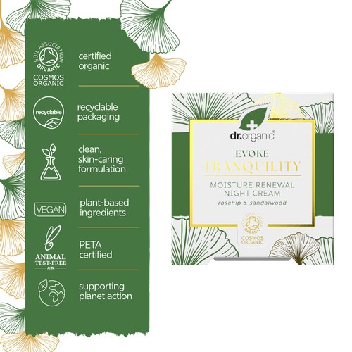 Dr Organic Evoke Tranquility Night Cream