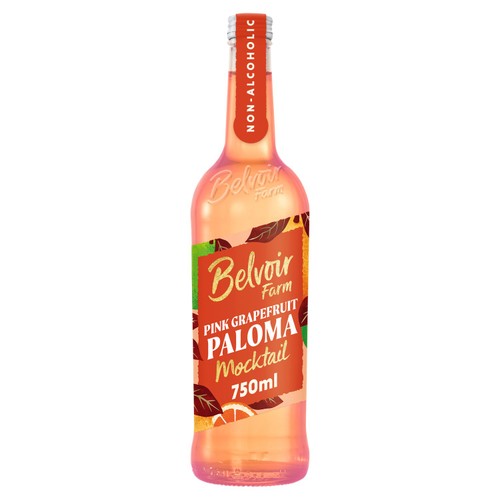 Belvoir Farm non alcoholic pink grapefruit paloma