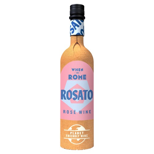 When in Rome Rose Wine Pale Rosato Eco bottle