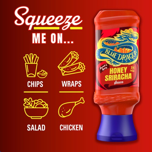 Blue Dragon Sweet & Spicy Honey Sriracha