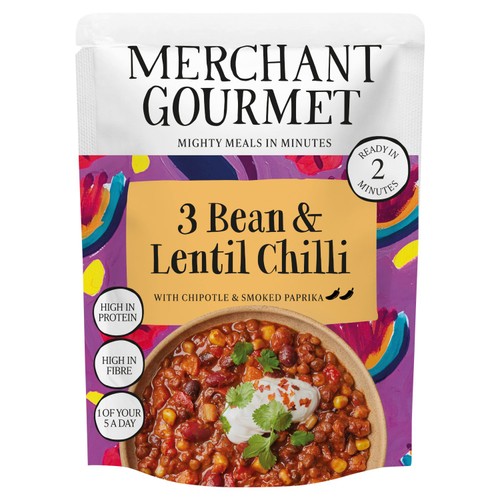 Merchant Gourmet - 3 Bean & Lentil Chilli