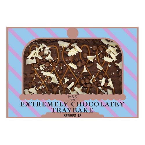 M&S Extremely Chocolatey Traybake