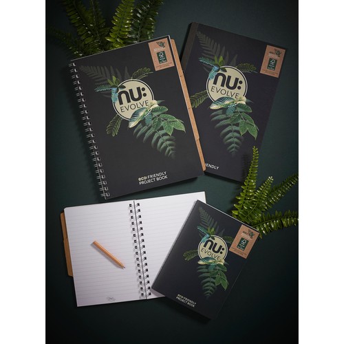 Nu Evolve A5 Recycled Project Book - 150 pgs