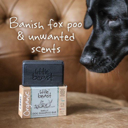 Little Beast Organic Smelly Dog Shampoo Bar