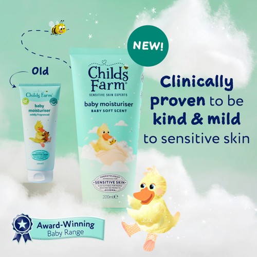 Childs Farm Baby Moisturiser, Baby Soft Scent