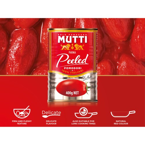Mutti Peeled Plum Italian Tomatoes