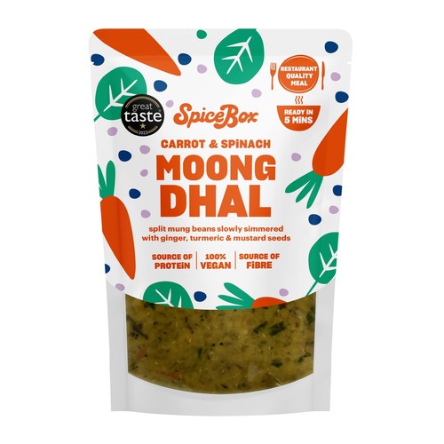 Spice Box - Carrot & Spinach Moong Dhal