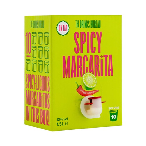 The Drinks Bureau Spicy Margarita Party Box