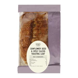 M&S Only 6 Ingredients Sunflower Seed and Spelt Sliced Toasting Loaf
