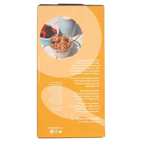 Eat Natural Low Sugar Granola Wholegrain Oats, Almonds & Seeds