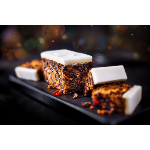 M&S  Collection Made Without Perfectly Matured Iced Fruit Cake Bar