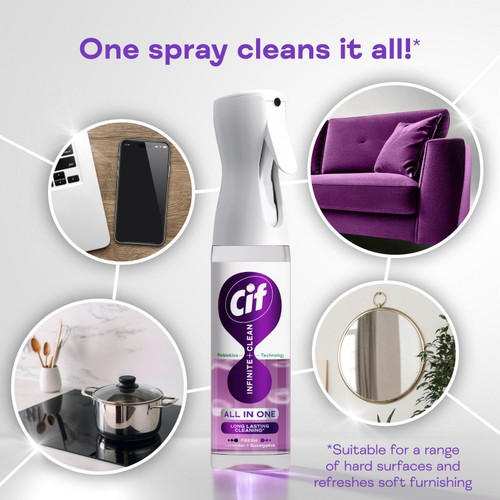 Cif Infinite Clean Lavender & Eucalyptus All In One Reload Cleaner Refill