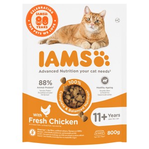 PERFECT FIT™ Senior 11+ Dry Cat Food Chicken 750g