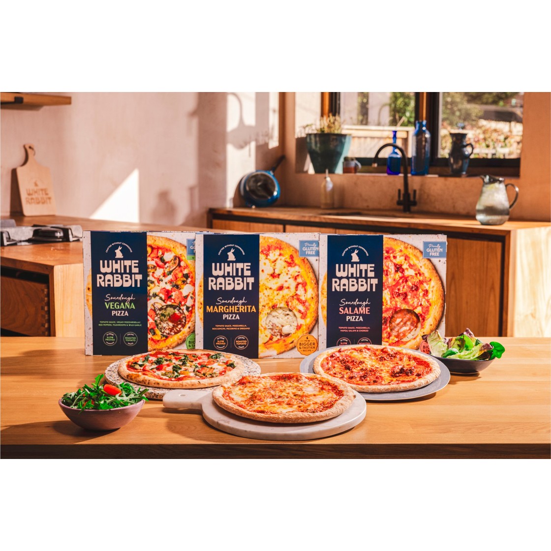 White Rabbit Gluten Free Sourdough Margherita Pizza - Ocado