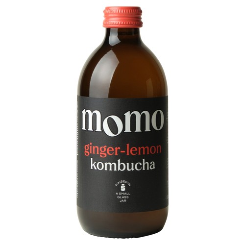 MOMO Kombucha Organic Ginger-Lemon