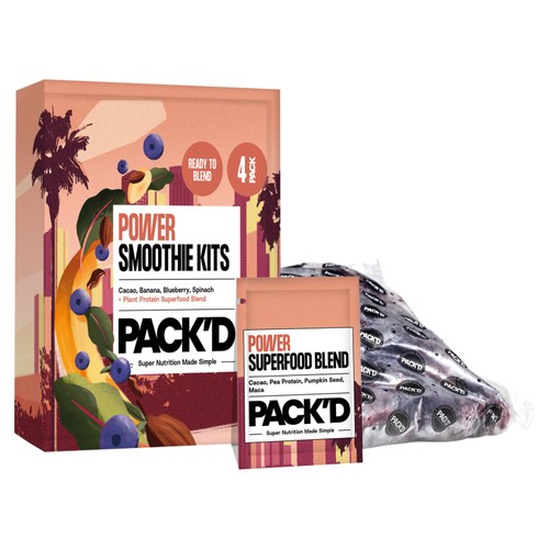 PACK'D Power Protein Smoothie Kits