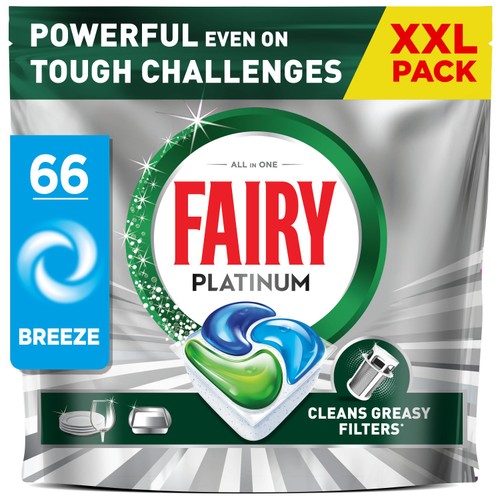 Fairy Platinum Dishwasher Tablets Breeze