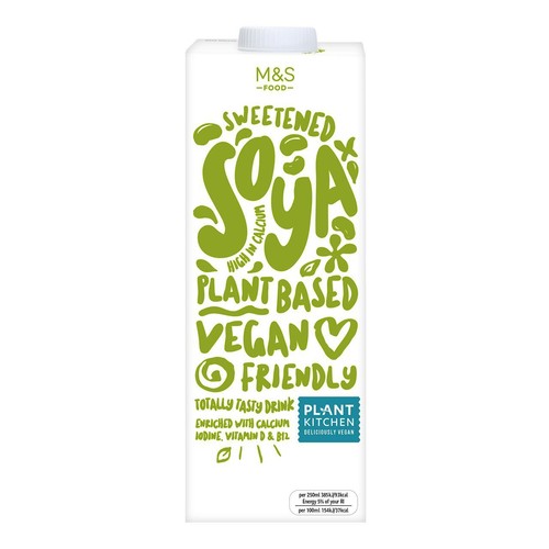 M&S Sweetened Soya