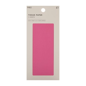 M&S Blue Tissue Paper